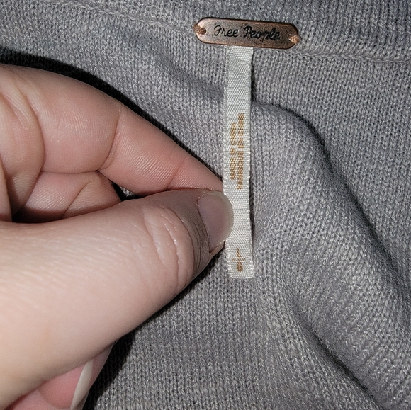 Free People Cardigan Size L Gray - Picture 4 of 7